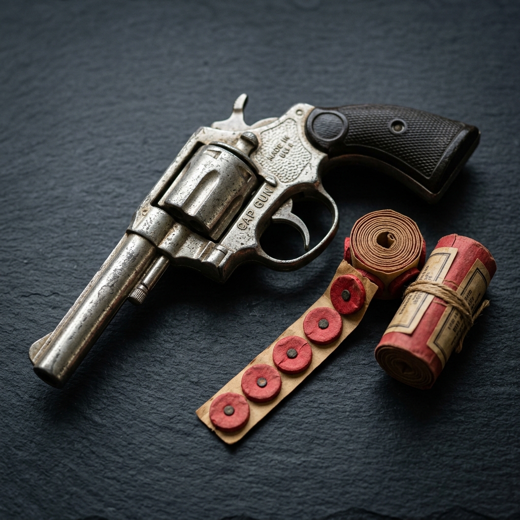 Pistol  Roll Cap Gun